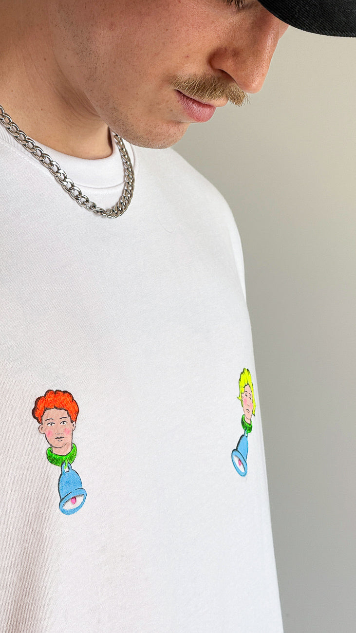 T-shirt Dzwoneczki Ręcznie Malowany Autorski Wzór