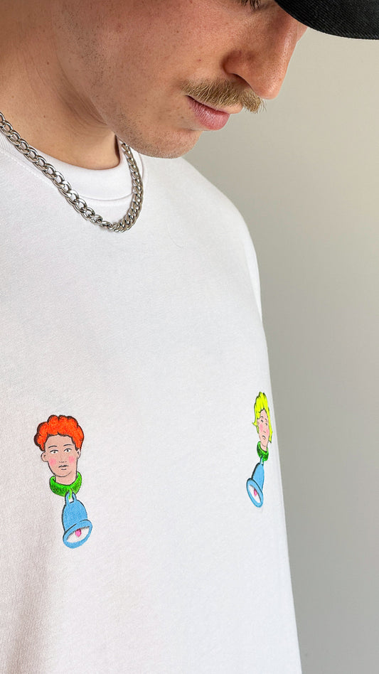 T-shirt Dzwoneczki Ręcznie Malowany Autorski Wzór